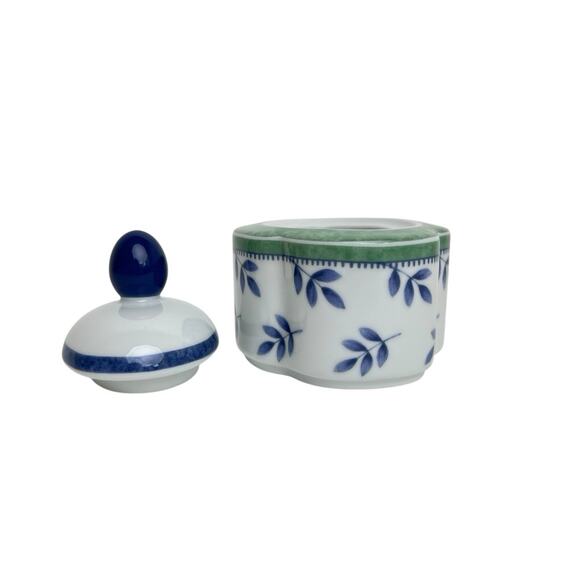 Villeroy Boch Cream Sugar Set Bowl With Lid Country Collection Switch 3 Vintage - Picture 10 of 16